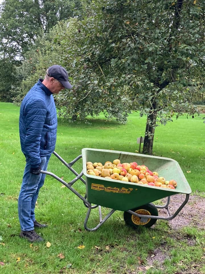appels plukken Peter de Vries Griene Nest 6 okt 2020